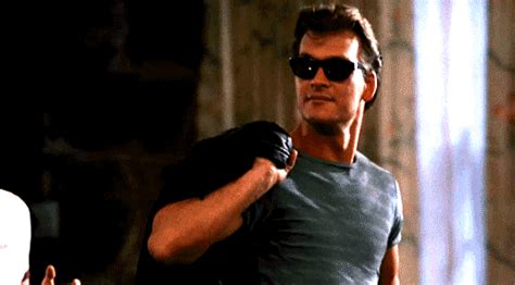 "The name is Dalton" - Road House clipPatrick Swayze, Jeff Healey, Julie Michaels, Kevin Tighe FOR MORE INFO ON SWAYZE AND A LIBRARY OF FILM WORK OF BOTH P. . Patrick swayze gif
